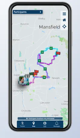 Game screenshot Pelotonia Ride Tracker apk
