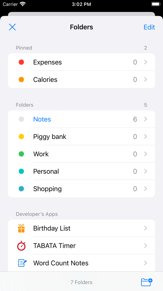 #5. Calculator Notes - Spreadsheet (iOS) 由: FugaPiyo Inc.