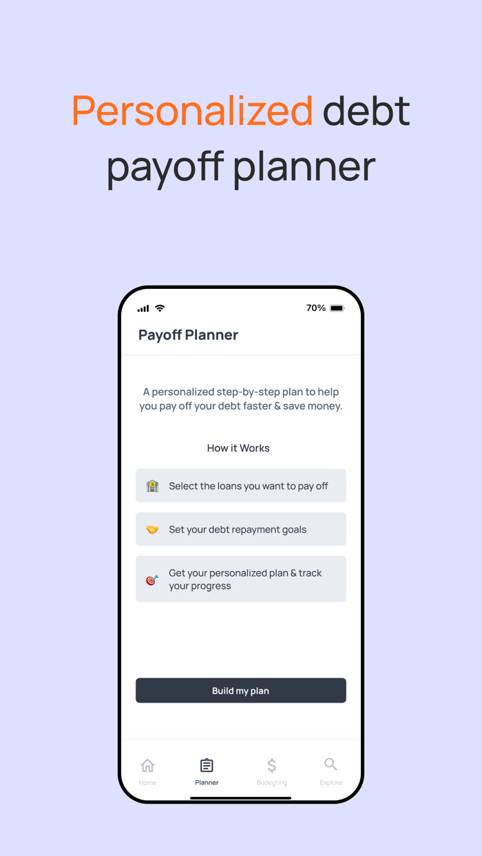 Peach Debt Payoff Manager