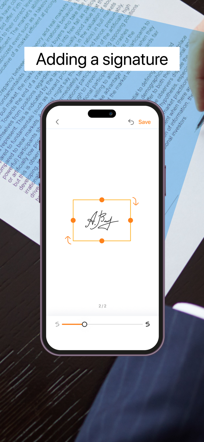 Cam scanner app PDF documents
