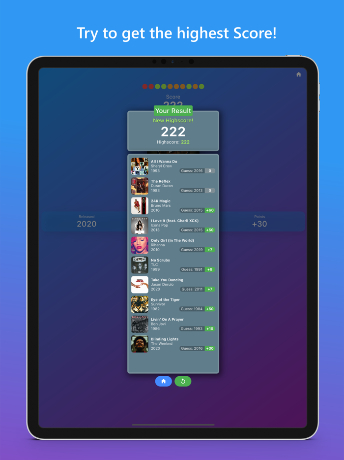 Song Quiz Guess The Year