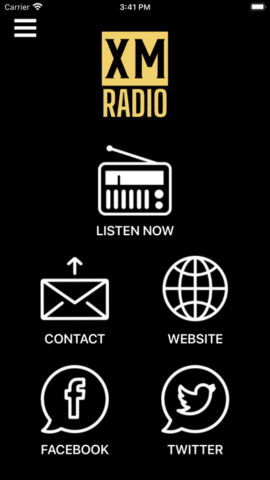 XM Radio Screenshot