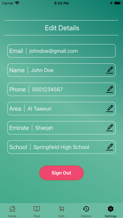 ShareAllBooks Screenshot