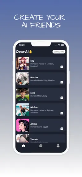 Game screenshot Dear AI - Chat Companion hack
