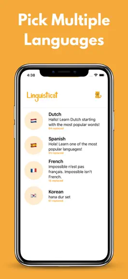 Game screenshot Linguisticat Language Learning apk