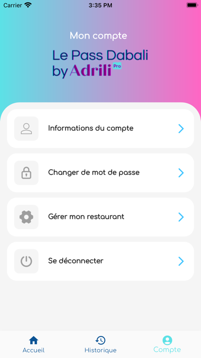Adrili Pro - Services de QVT Screenshot