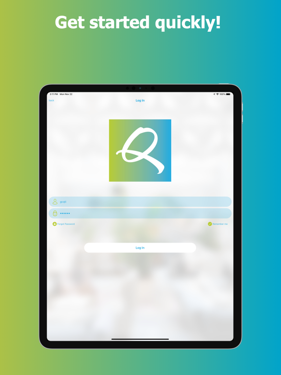 QTI Jobs iPad screenshot 2 - Business app