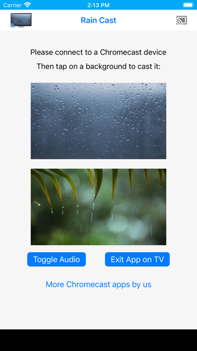 Rainy Window on TV Screenshot