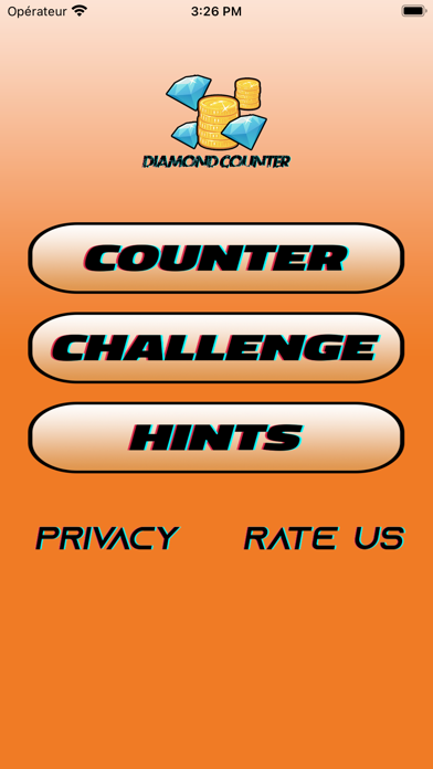 Screenshot #1 pour Diamond Counter for Freefire
