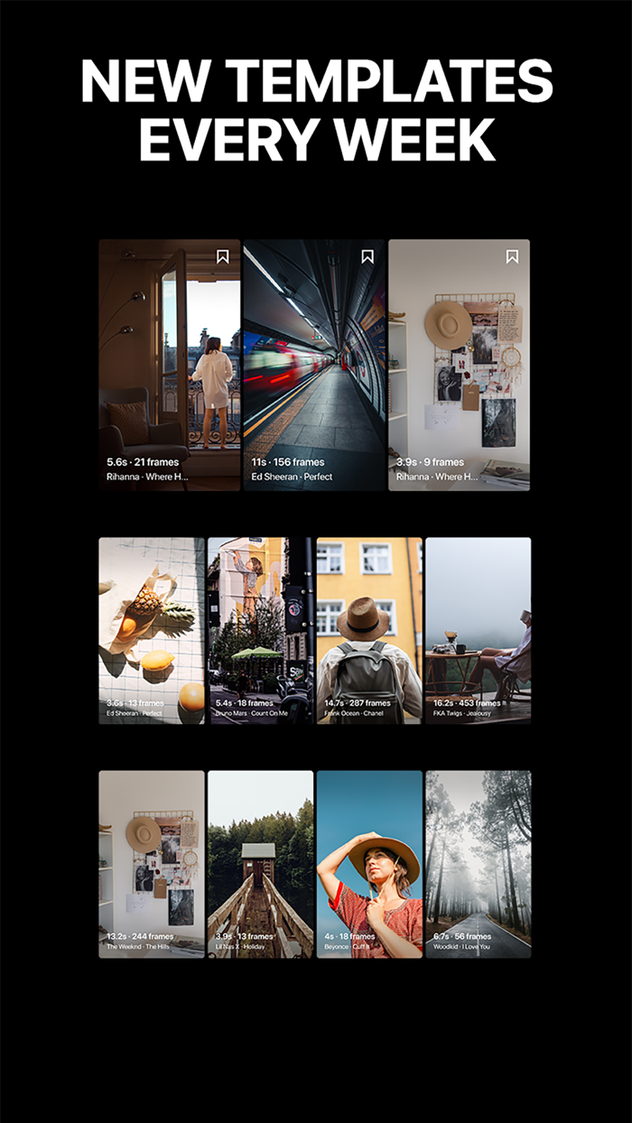 Reels Maker  Templates. Reelz