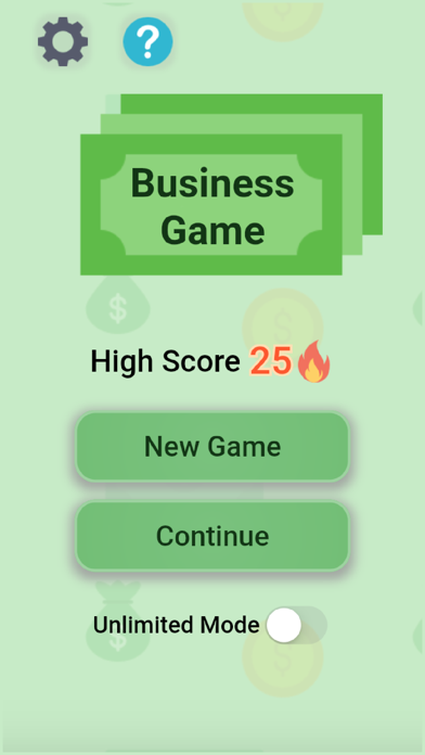 Business Game Screenshot