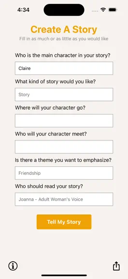 Game screenshot AI Story Genie mod apk