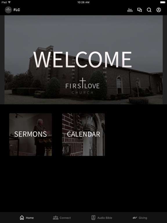First Love Church TC iPad screenshot 1 - Education app