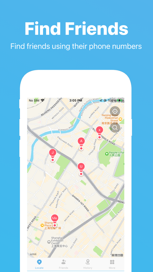 #1. Find Location:Family Tracker (iOS) 来自: 亚楠 徐