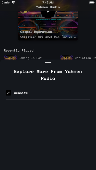 Yahmen Radio Screenshot
