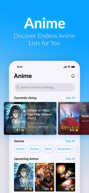 Anime it  An App for Animes  Koded Apps  Kodular Community