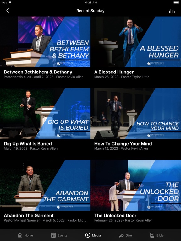 Screenshot #6 pour Centerpointe Apostolic Church