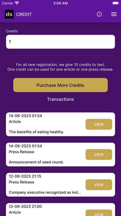 Content Creator Apps Screenshot