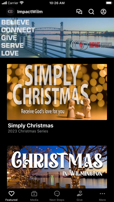 Impact Church of Wilmington Screenshot