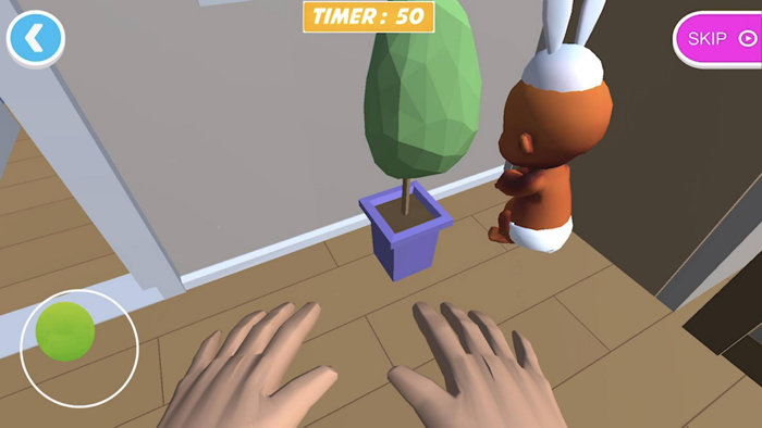 where is baby  hide N seek