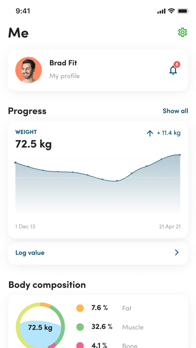 SCB GYM Screenshot