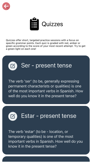Spanish Verb Blitz Screenshot