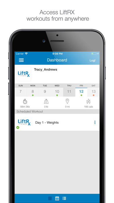 LiftRX Screenshot