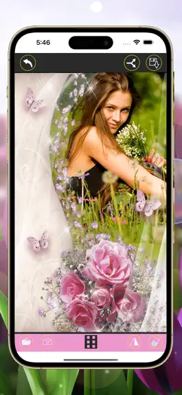Game screenshot Flower Blossom Photo Frames mod apk