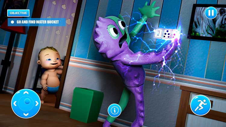 Evil Purple Green Monster Game