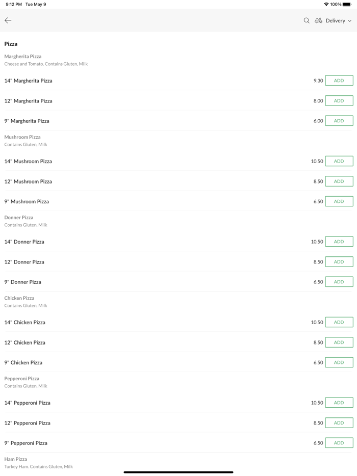 Top Pizza Merseyside