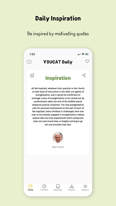 YOUCAT Daily Bible, Catechism Screenshot