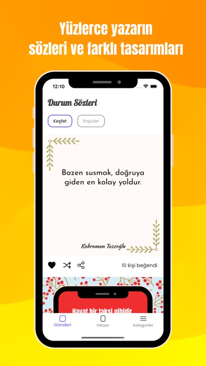 Resimli Güzel Durum Sözleri screenshot-5