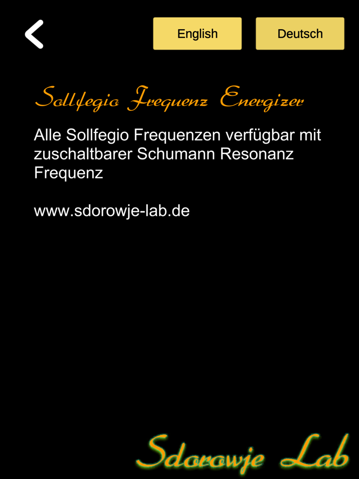 Solfeggion Frequency Energizer
