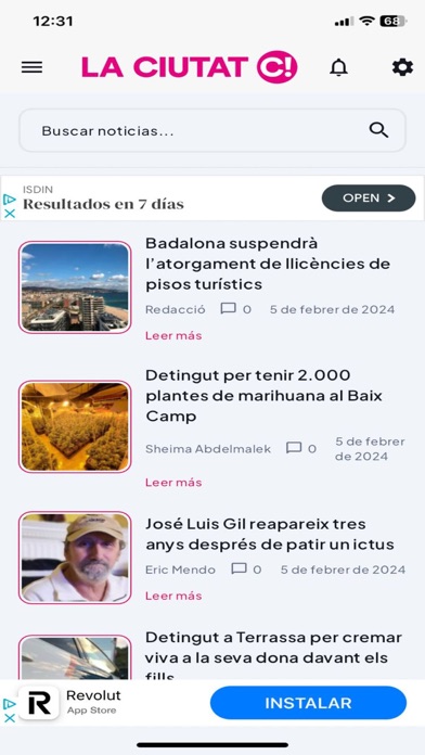 Diari La Ciutat Screenshot