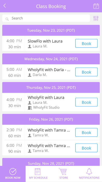 WholyFit Screenshot