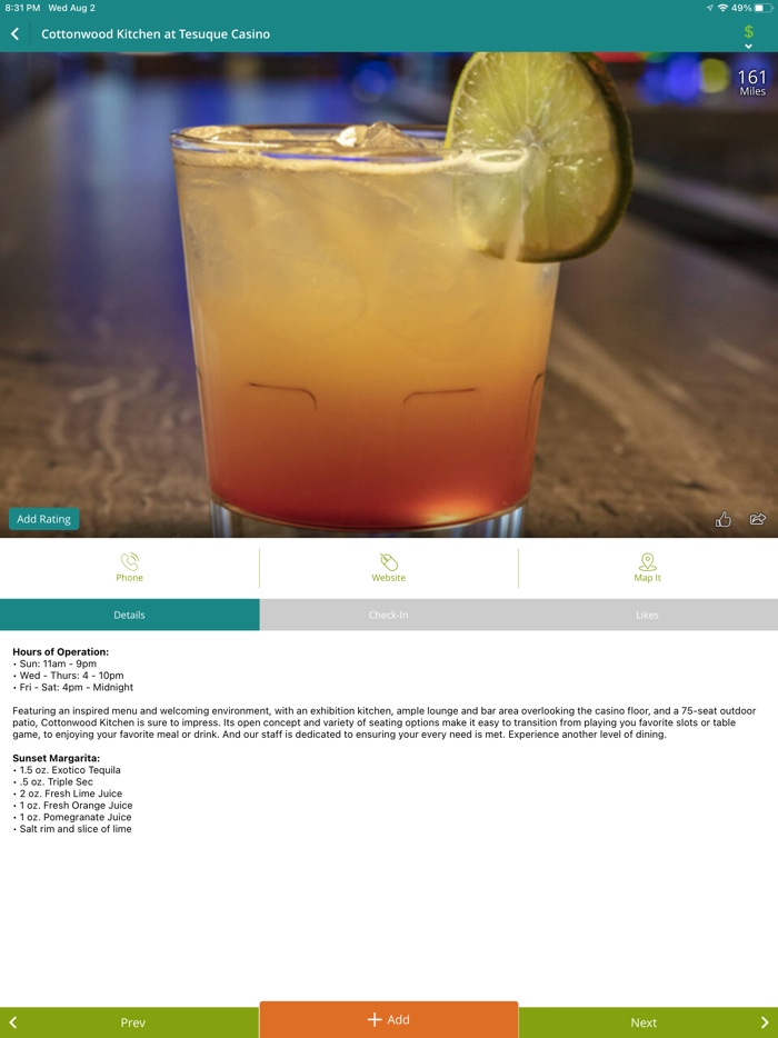 Santa Fe Margarita Trail