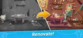 Game screenshot Witch & Cats – Cute Match 3 apk