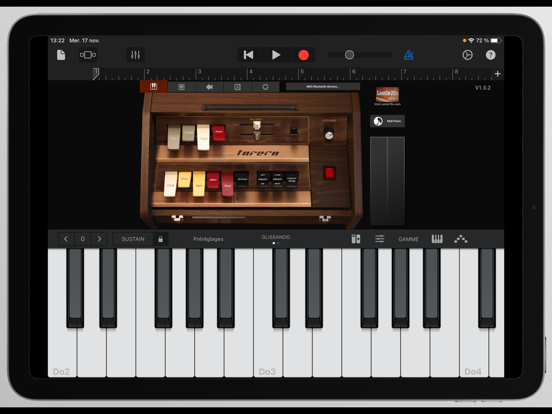 Torero Organ iPad app afbeelding 6