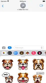 bulldog emoji mania iphone screenshot 3