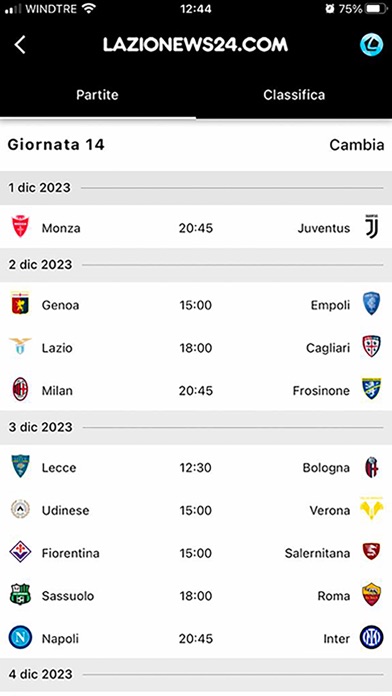 Lazionews24 Screenshot