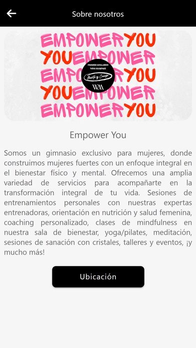 Empower You Fit Studio Screenshot