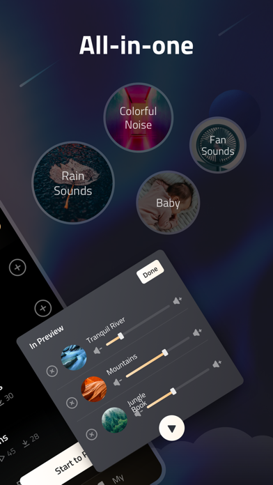 Calmia: White Noise Sounds Screenshot