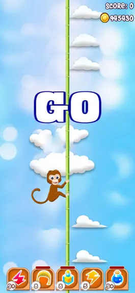 Game screenshot Bamboo Climbing Monkey Racing apk