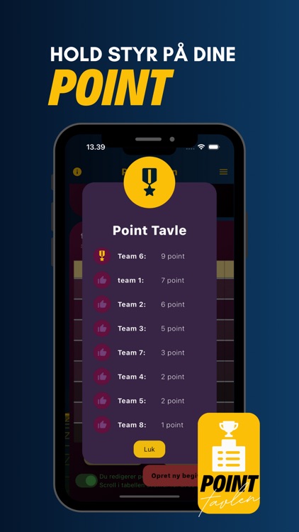Pointtavlen screenshot-3