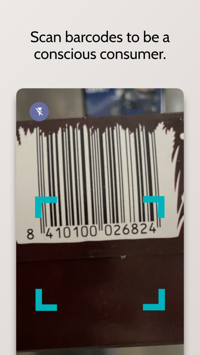 Food Barcode Scanner Screenshot