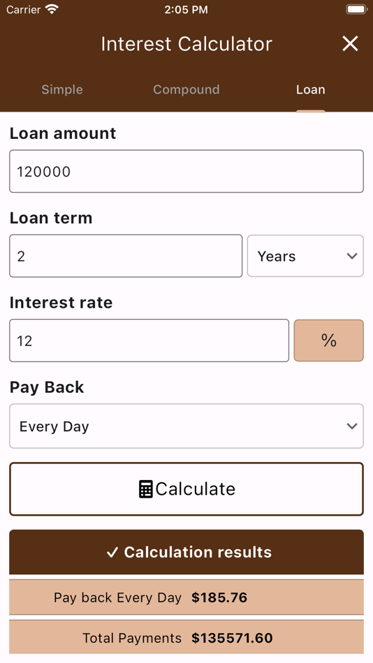 #6. InterIQ : Interest Calculator (iOS) 由: Ajay Gorasiya
