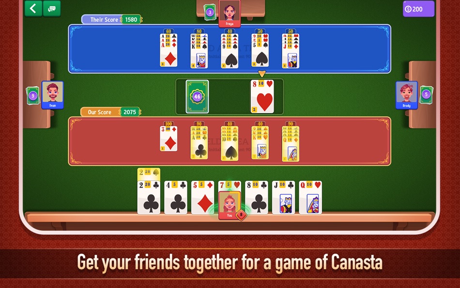 #3. Canasta: Card Game (macOS) 由: Ironjaw Studios Private Limited