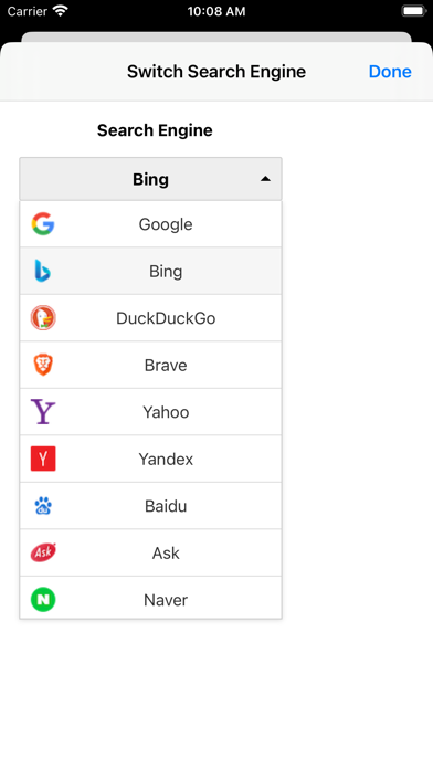 Switch Search Engine in Safariのおすすめ画像3