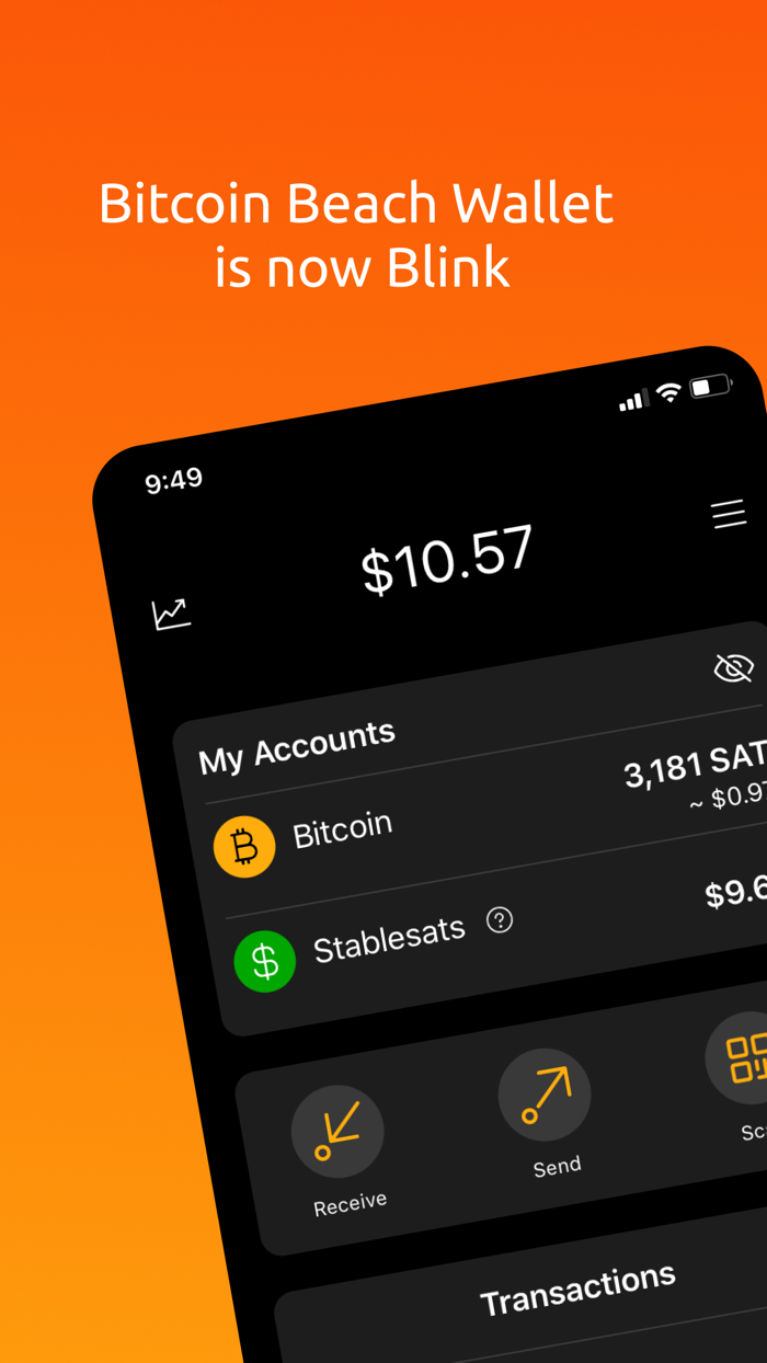 Blink Bitcoin Beach Wallet