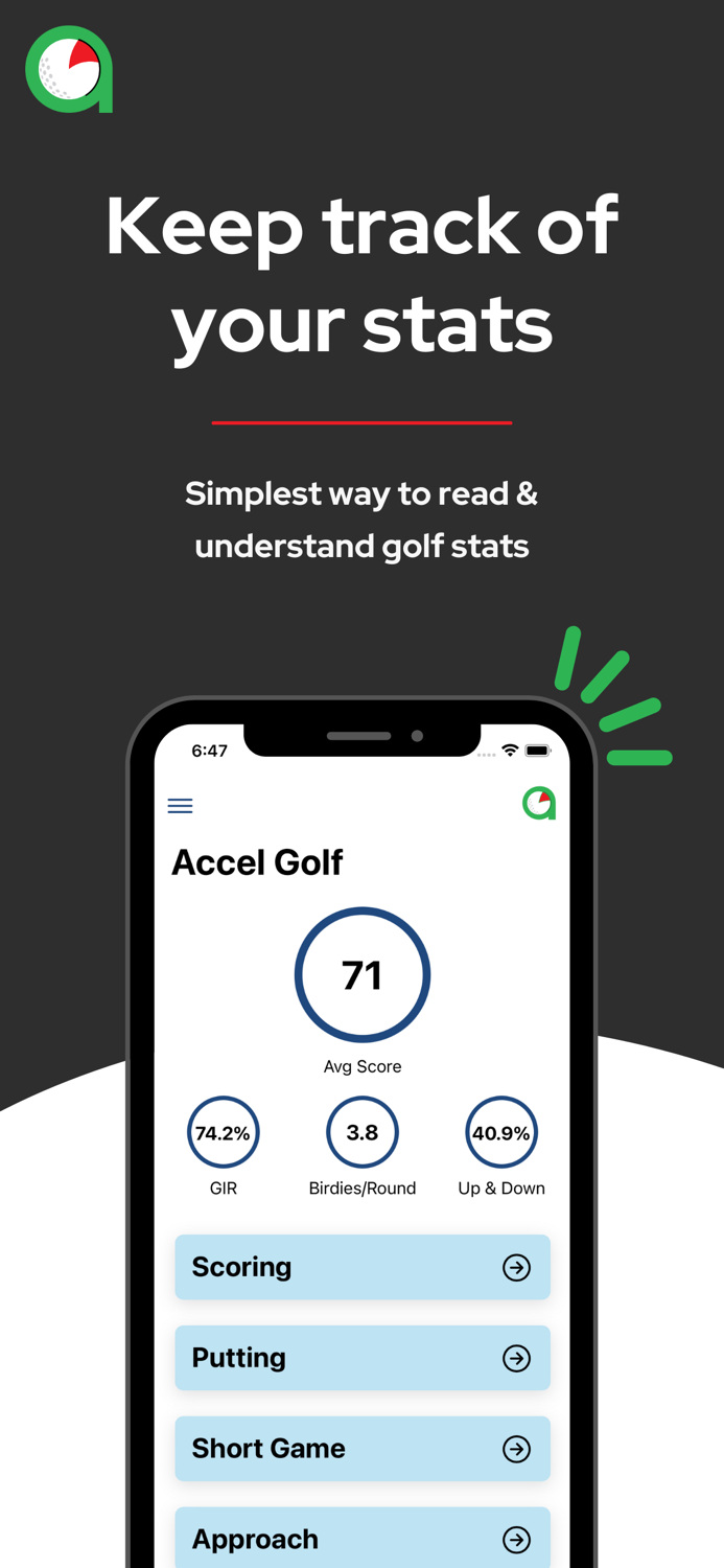 Accel Golf - Stats Tracker